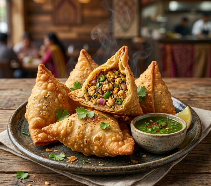 CHICKEN SAMOSA