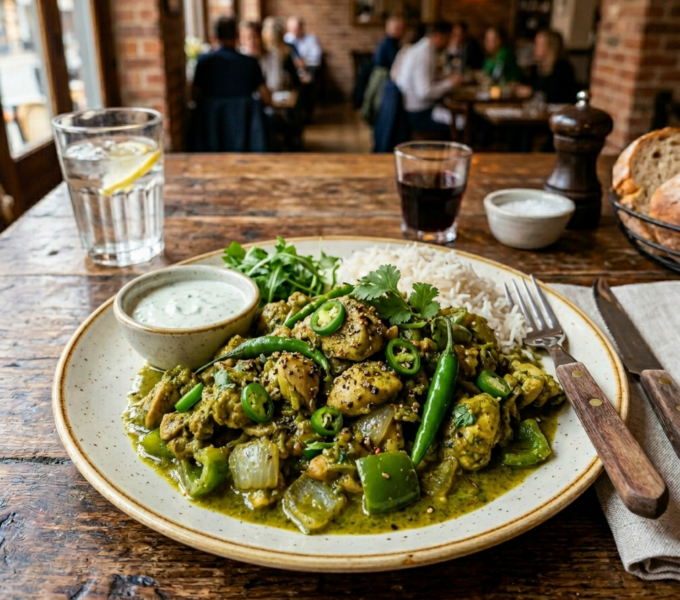 Green Chilli Chicken