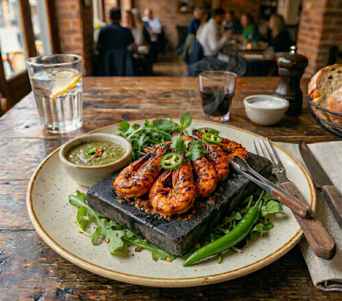 Grilled Prawns